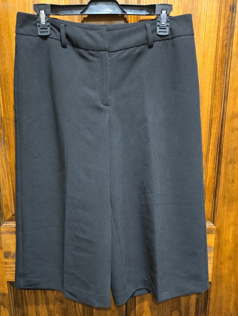 East 5th Black Wide-Leg Culotte Pants